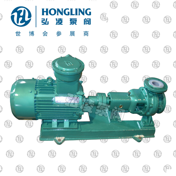IHF氟塑料襯裏離心（xīn）泵（bèng）